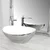 Rea Sofia Silver/White umivalnik za pult