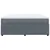 Vidaxl Box spring postelja z vzmetnico temno siva 180x200 cm žamet