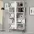 Hanah Home Polica 90x167,3x22cm Bela