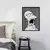 Wallity Zidna dekoracija Simpson 1, 41 x 56 cm, Crna