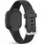 GS Silikonski trak za Garmin Vivofit Jr 3, črn