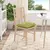 Jastučići za sjedenje 4 pcs Svijetlo zelena 40 x 40 x 12 cm