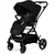 Kinderkraft kolica za bebe Yoxi, Pure black crna