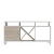 Hanah home TV Komoda Belo-Krem