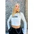 Trend Alacati Stili Ženska bluza dugih rukava ALC-X12632, Bela