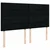 vidaXL vidaXL Box spring postelja z vzmetnico črna 180x200 cm blago, (21321439)