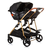 Kolica za blizance 3u1 Chipolino duo smart OLeaves