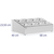 Bain Marie - 2 x 4 GN 1/6 - 15,2 l - Royal Catering
