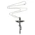 Ogrlica z obeskom ALCHEMY GOTHIC - Crucifaustan - Kositer - P912