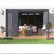 Rojaplast Bioklimatska pergola INTRO PLUS 4x3m, aluminij – za pritrditev na steno - Z MONTAŽO