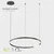 SOLEA 44 LUSTER 48W 3000/4000/6000K SIVA DIM