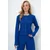 Trend Alacati Stili Ženski komplet bluza i pantalone Alc-X14112, Tamnoplavi