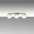 Opviq Luster Way-11635, 66x15x21 cm, 3xE27