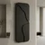 Aterna Black - 24 x 68 Black Decorative Framed MDF Painting