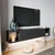 Hanah Home TV komoda Twist LED, 160 cm, antracit