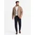 Ombre Mens quilted jacket with jacket cut - beige