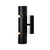 Opviq Zidna lampa Luxora-15381, 8x30x13cm, IP20, Crna