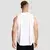 GymBeam Men‘s Combat Tank Top White