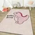 Conceptum Hypnose tepih Hmi Kdc-105, pravougaoni, 100 x 140 cm, krem