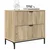 Noćni ormarić sonoma hrast 63.5 x 36 x 61 cm Konstruirano drvo