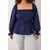 Trendyol Curve Ženska bluza Tbbss23Af00035, Tamnoplava