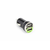 SBOX polnilec avtomobilski USB 2xTipA črn CC-221B