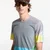 Majice SOAR Trail Top UNISEX Silver Grey/ Citrus M