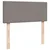 Vidaxl Box spring postelja z vzmetnico taupe 120x200 cm blago