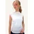 Trend Alacati Stili Ženska bluza bez rukava Alc-X13452, Okrugli izrez, Bela