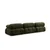 Atelier del Sofa Ugaona garnitura 95x75x288cm Zelena