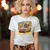 Camiseta Majica sa štampanim printom Cam 849, Ženska, Bela