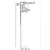 Opviq Smart 8734 4 Podna lampa, Zlatno-Siva