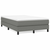 Greatstore Box spring posteljni okvir temno siv 120x200 cm blago