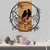 Wallity Zidna dekoracija Birds In Love 1, Crna