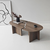 HANAH HOME Sto za dnevnu sobu Missisipi Walnut
