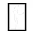 Plakat minimalistična silhueta ženskega telesa - 30x45 silver