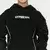 GymBeam Women‘s Varsity Hoodie Black