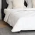 Duvet za sve sezone s jastukom 3 pcs Bijelo Mikrovlakna