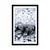 Plakat s paspartujem tekstura vode - 40x60 white