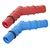 0.00023 Obroba cevi z O-tesnilom za cevi 10/12 mm, rdeča/modra