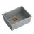 granitni umivalnik DAVID 50 Grey Metallic