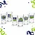 Gardj Europe Shot On – komplet 6 kozarčkov – 35 ml – zabava