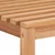 Vrtni blagovaonski set od 9 dijelova 200 x 100 cm masivno tikovino drvo