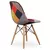 Stolica CHARLIE patchwork