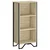 Regal za knjige boja hrasta 50x31x106 cm od konstruiranog drva