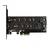 AXAGON PCEM2-DC PCIE NVME+NGFF M.2 ADAPTER