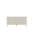 Hanah Home komoda Lipa 150, 125 cm, bela / travertin