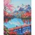 GRAINE CREATIVE Diamantno slikanje Jezero 40x50cm