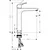 HANSGROHE Focus 230 Baterija za lavabo