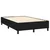 vidaXL Box spring postelja z vzmetnico črn 120x200 cm blago